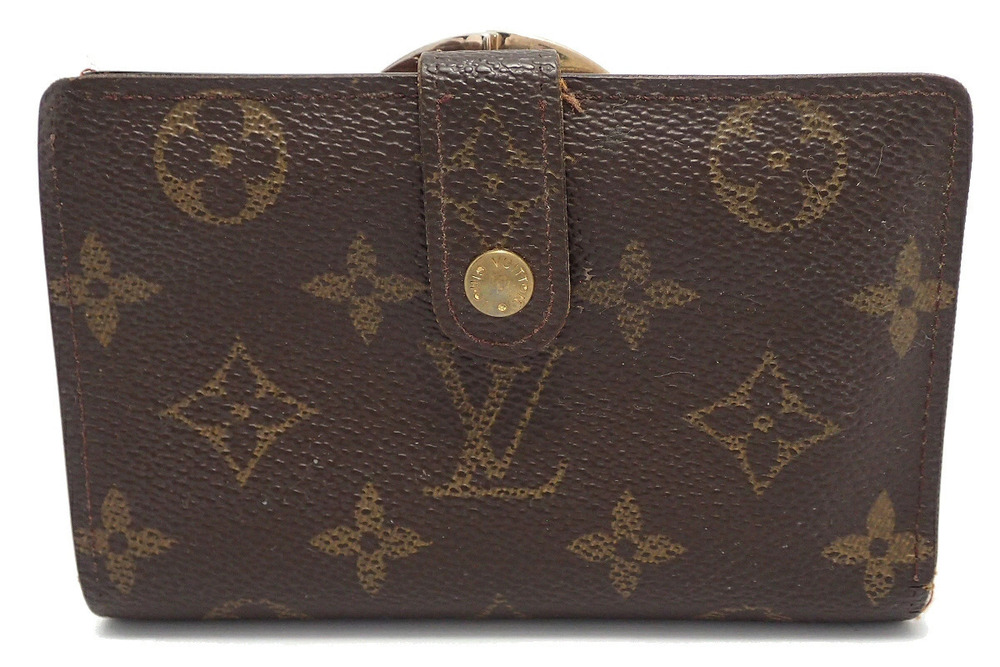 LOUIS VUITTON Monogram Portefeuille Viennois Bi fold Clasp Wallet